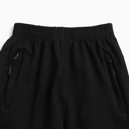 Sports pants for boys, black color, height 158 ​​cm-2