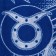 Terry Ethel towel "Zodiac Signs: Taurus" Blue, 67x130 cm, 100% cotton, 420g/m2