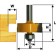 Clesteric Encor 9301, fold, on wood, d = 8 mm, 31.8 x 13 mm
