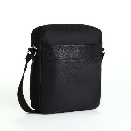 Male bag, "saxi", black color-1