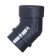 45 ° knee Döcke lux graphite