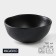 Porcelain salad Magistro pietra lunare, 780 ml, d = 16 cm, black color