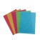A set of color offset paper "Shine", A4, 5 pcs, mix 80 g/m2, 21x29.7 cm, self -adhesive