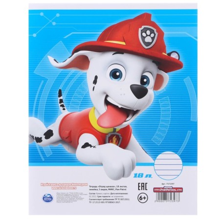 A set of first grader in the folder, puppy patrol, 25 items-3