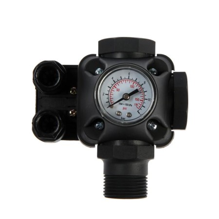 TIM PS-04A, 1 pressure relay, with a manometer, a working range 1-5 bar