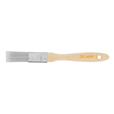 Brush flat MTX Euro 83084, artificial bristles, wooden handle, 3/4 "-1