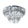 Ceiling chandelier Arte Lamp Ella A1054PL-9CC, E14, 9x40 W, 65x65x40 cm, Chrome