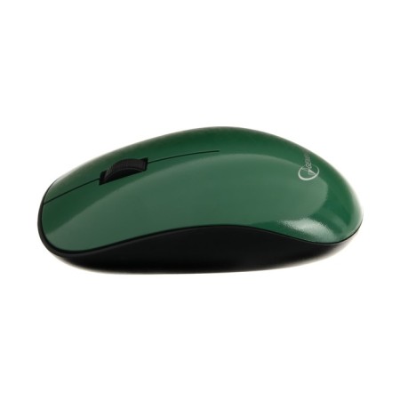 Mouse Gembird Musw-111-GRN, wireless, optical, 1200 dpi, 2.4 GHz, 1xaa, USB, green-3