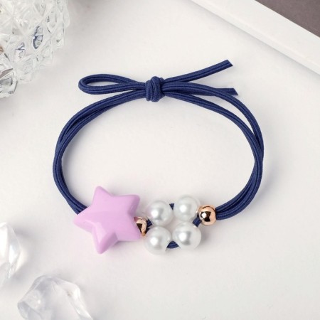 Hair elastic band "Milena" mix-1
