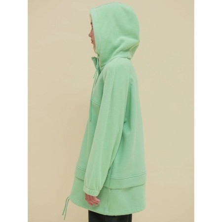 Sweatshirt for girls, height 92 cm, olive color-7