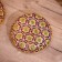 VAZ with a lid weaved, from bamboo 20x20x11 cm