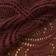 Lace elastic fabric, 180 mm × 2.7 ± 0.5 m, chocolate color