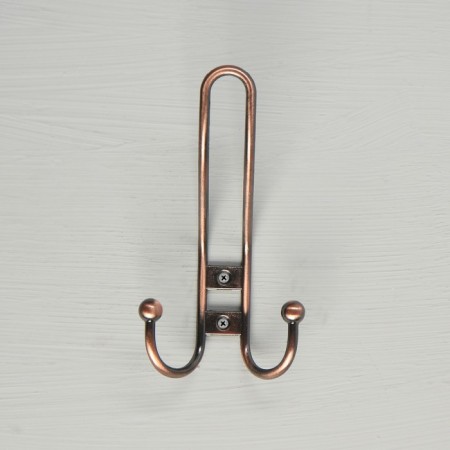 Hook furniture tundra TKT002, three -rod, copper-3