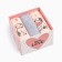 A set of towels "cats" 30x30 cm-3pcs, 100% cotton 340 g/m2