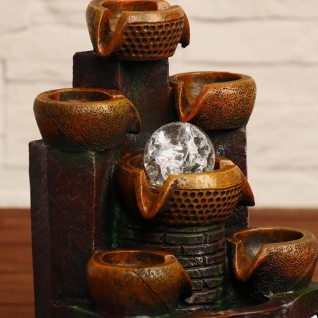 Fountain "Idilia" 20x14x27 cm (with backlight)-1