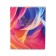 Notebook of 48 sheets in the "Soft Line" cage, covered cardboard, lamination of software, foil embossing, block 65 g/m2, mix