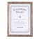 Photo frame Plastic A4 Format "Eco-style with a gold frame" 32.3x23.8 cm