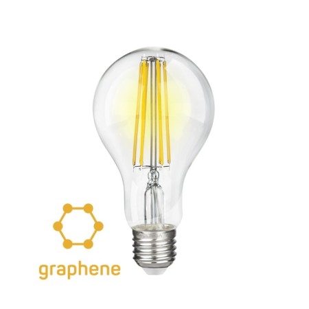 VOLTEGA 7104, 15W, 7x7x11 cm lamp, E27, 1450LM, 2800K, Transparent color-1