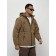 Male spring jacket, size 54, brown color