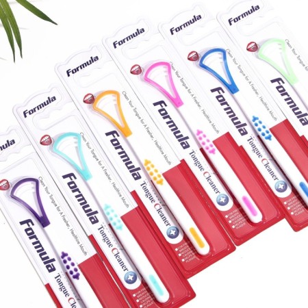 Brush for cleaning the tongue, mix-14
