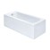 Bath screen frontal Santek "Monaco" XL 170x75 cm, "Tenerife" XL 170x70 cm, without a drawing 751