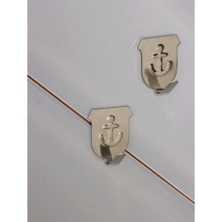 Hooks self -adhesive metal shares "anchor", 5 pcs-2