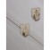 Hooks self -adhesive metal shares "anchor", 5 pcs