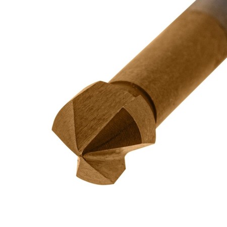 Senkovka cone Denzel under M4 72302, HSS, on metal, cylindrical shank, D = 8.3-1