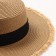 Women's hat minku, light brown color, rr 58