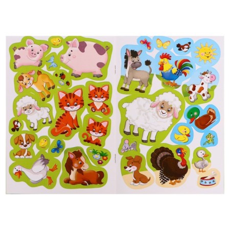 Book with stickers "Pets"-4