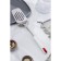 Culinary spatula "premiere", length = 33.8 cm, thickness = 1 mm, with a plastic handle