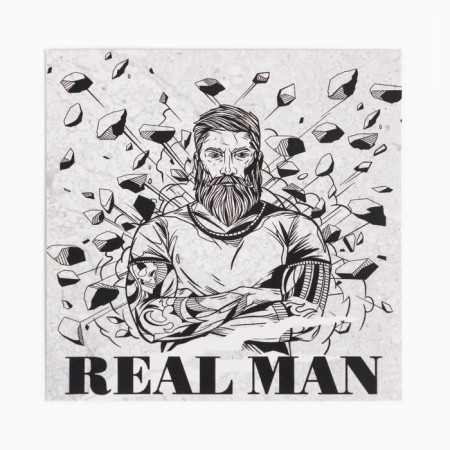 Gift set "Real Man" blankets, socks, mug-3