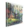 Carty clock is wall, series: nature, "House by the Water", 30x40 cm
