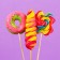 Caramel candy curly Sweet Ness Mix in the forms: Eskimo, Donut and Flower, 30 g