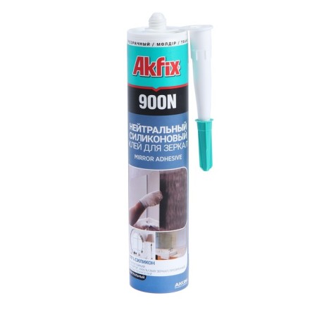 Silicone sealant AKFIX 900N, for mirrors, transparent, 310 ml