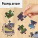 Puzzle-coloring "forward for adventures", 34 details