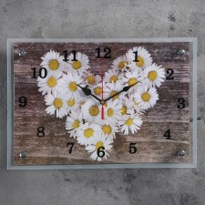Carty clock is wall, series: flowers, 