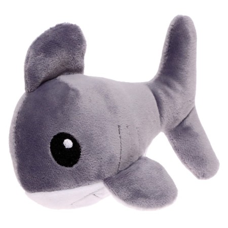 Soft toy "Shark", gray color, 15 cm