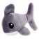 Soft toy "Shark", gray color, 15 cm