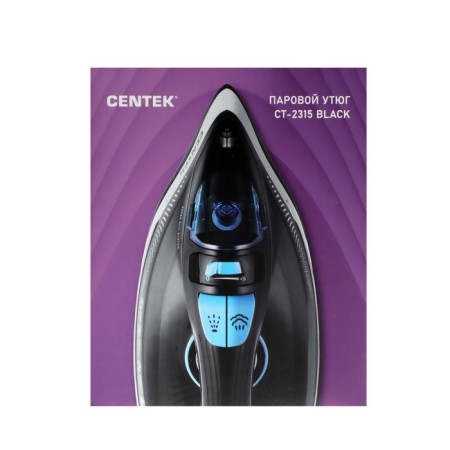 Utable Centek CT-2315, 2600 W, ceramic sole, 320 ml, black-9