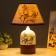 Lamp table ceramics "Field flowers" E14 25W 220V 37.5x25x25 cm