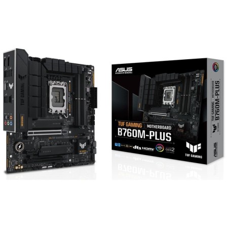 The ASUS TUF Gaming B760M-Plus SOC-1700 Intel B760 4XDDR5 MATX AC`97 8ch (7.1) 107745-8