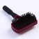 Double-sided packet-eating with a rubber pen 10 x 16.5 cm, burgundy-black