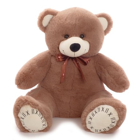 Soft toy "Bear B40" brown, 90 cm