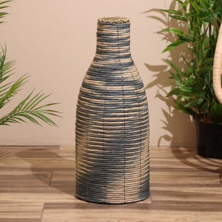 Vase wicker, floor 24x24x60 cm