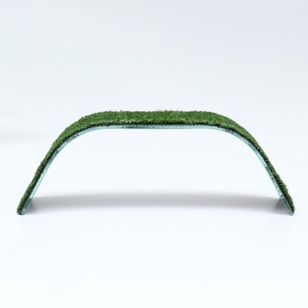 Bridge arc with a lawn for a turtle, bilateral, 30 x 10 cm-1