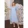 Women's dress, size 60, blue color