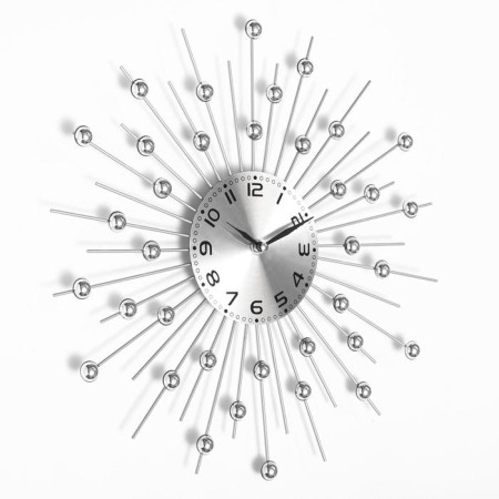 Watch walls, series: openwork, "mirror spheres", smooth move, d-39 cm, dial 13 cm-1