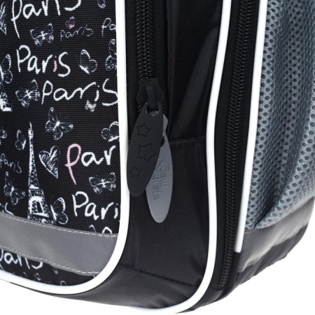 School backpack, 37 x 27 x 16 cm, ergonomic back, calligrata b "Paris"-7