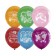 Latex ball 12 “Wedding theme”, pastel, 2-sided, set of 50 pcs.